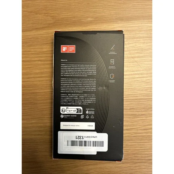 TORRAS iPhone 16 Pro Case Magnetic  Kickstand, Desert Titanium  Rose Gold 6.3" - Picture 3 of 7